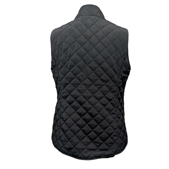 Northern Reflections Black Diamond Stitch Quilted Vest for Layering. Size S - Picture 2 of 8